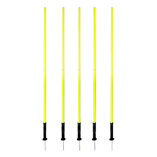 麦卡中考篮球训练绕杆便携足球绕杆训练标志杆练车杆扎地足球角旗