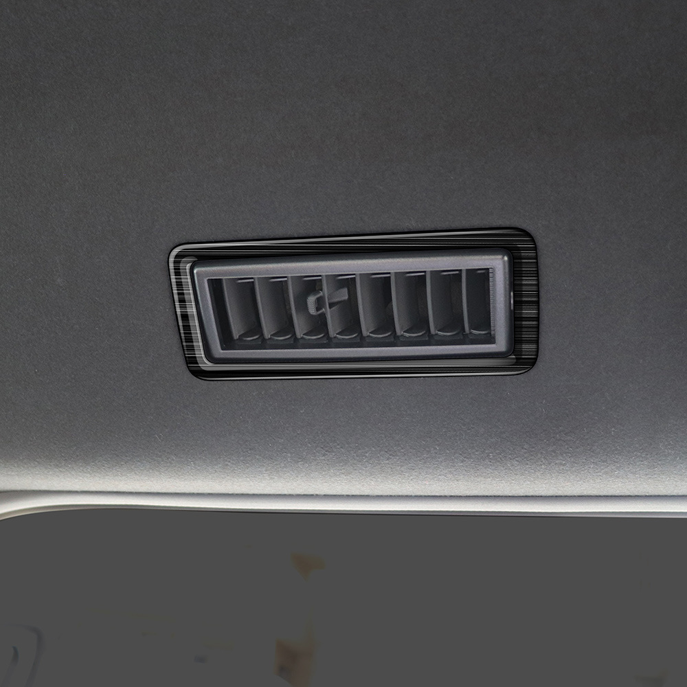 适用22款丰田voxy/noah90系不锈钢上空调出风口框内饰改装装饰贴