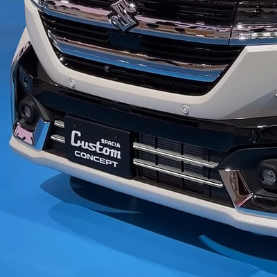 适用24款铃木SPACIA/SPACIA Custom MK04系下中网饰条中格栅亮片