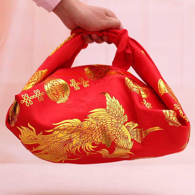 结婚庆用品婚礼红包袱皮新娘女方嫁妆陪嫁道具包裹布套装|msdalam kategori bekalan perayaan/hadiah, Lain-lain bekalan Festival - dari Buy2taobao.com untuk memberikan perkhidmatan ejen Taobao profesional membeli