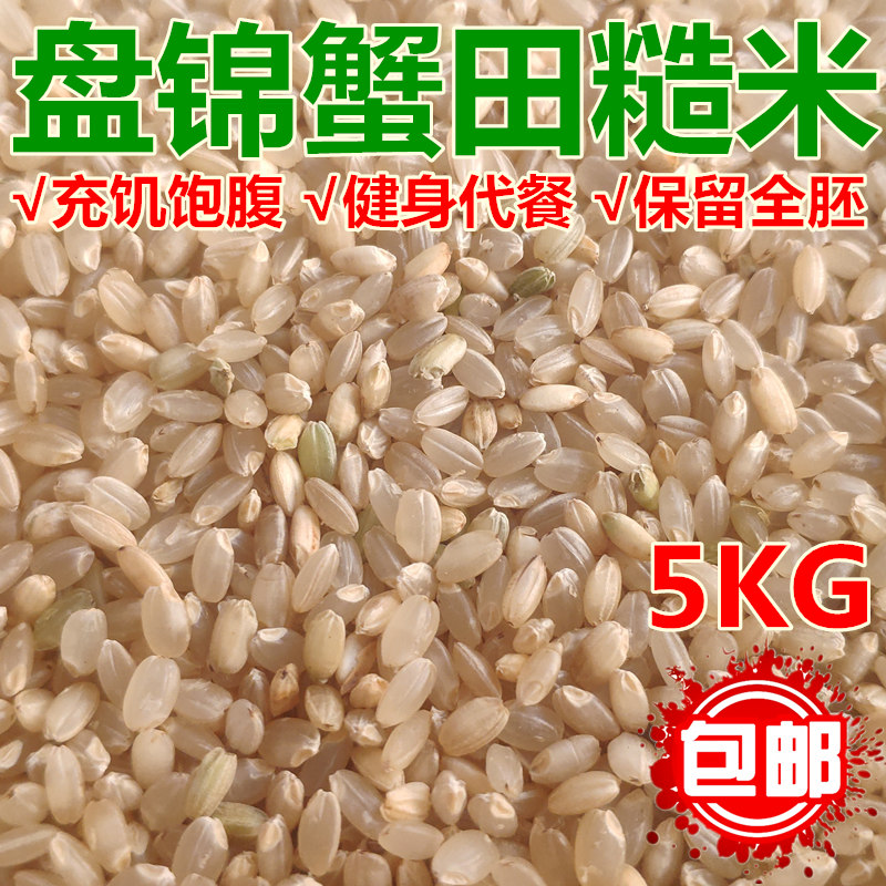 糙米5kg10斤东北盘锦健身全胚芽