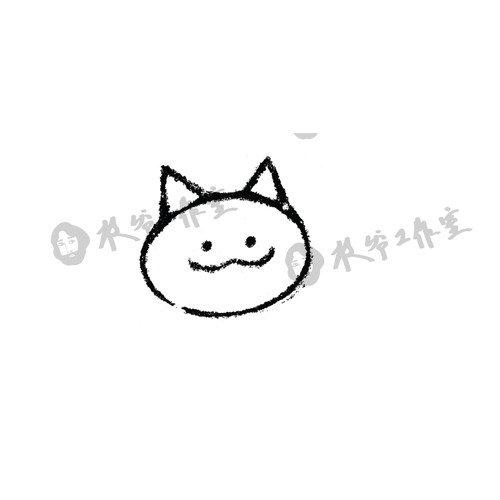 草本果汁秦彻小狸花猫纹身贴