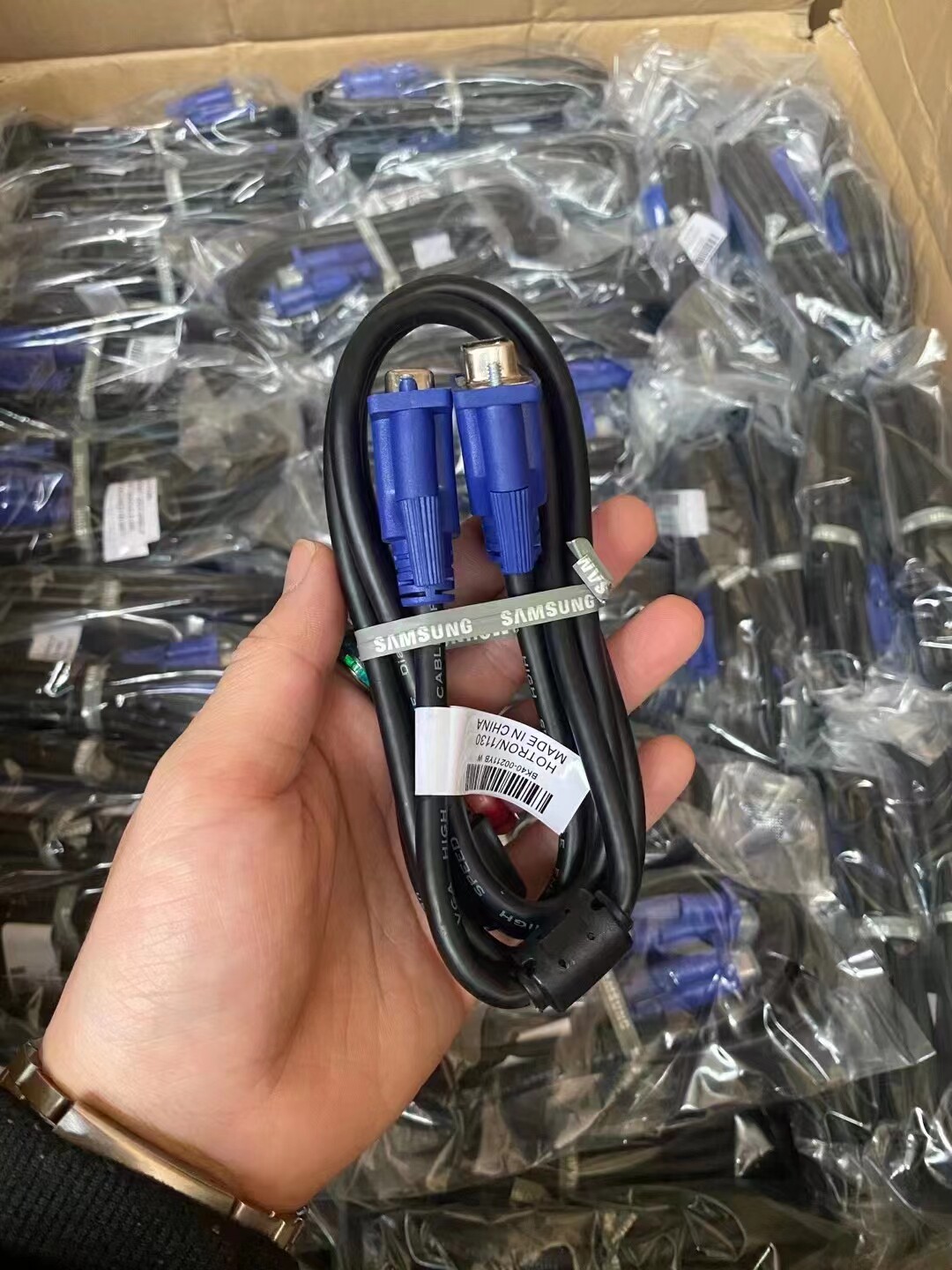 1.5米三星原装VGA线包邮