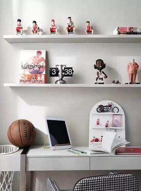 屿物为居 现代创意样板间男孩儿童房书桌灌篮高手装饰摆件篮球漫