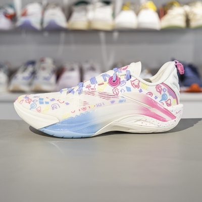 李宁运动鞋男减震回弹低帮篮球鞋