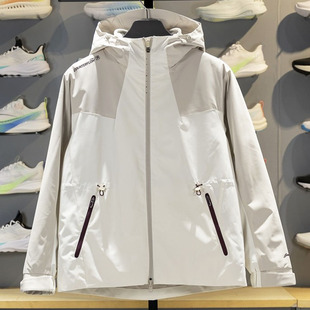 李宁户外CF溯女子加绒防泼水三合一运动风衣2025冬季 外套AWBV090