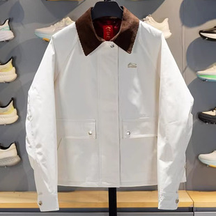 李宁女子棉服2026春新款马年日进斗金系列防泼水保暖外套AJMW090