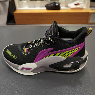 暴风篮球鞋李宁防滑耐磨减震回弹