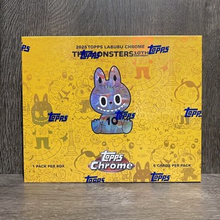 MONSTERS THE LABUBU拉布布Chrome系列收藏卡 Topps