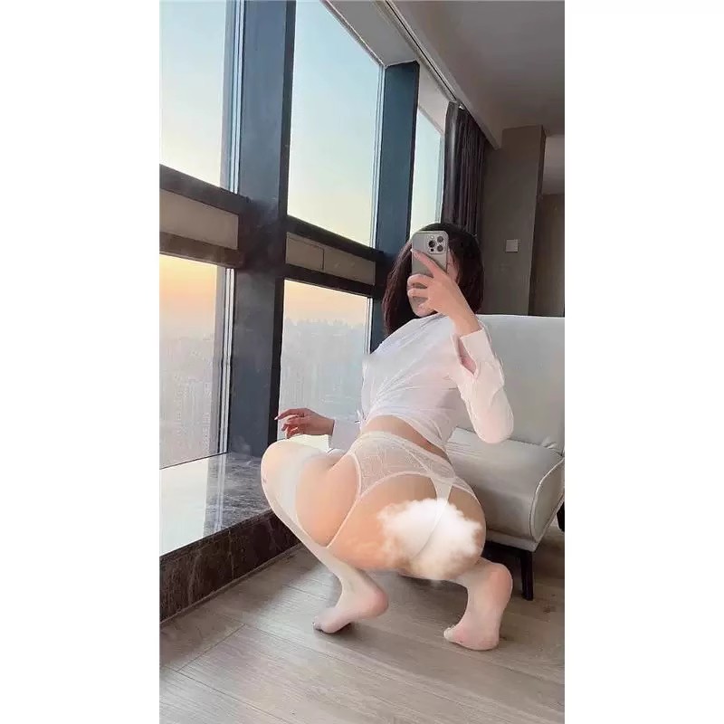 大码开裆免脱情趣丝袜睡衣诱惑女