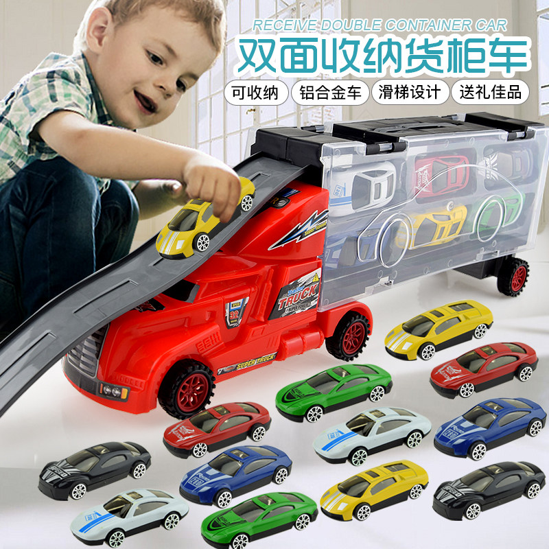 特价滑行仿真货柜车模型12只小汽车合金车儿童2岁3-4男孩玩具套装|ruв категории игрушка/коляска/головоломка/блоки/модель, электрический/пульт дистанционного управления/инерции/заводная игрушка, инерции/воин/руление игрушки - от Buy2taobao.com для оказания профессиональной услуги покупки агента Taobao
