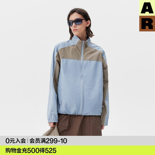 AR可拆卸三角兜帽防晒衫山系运动轻量防晒衣夏户外外套UPF50+女