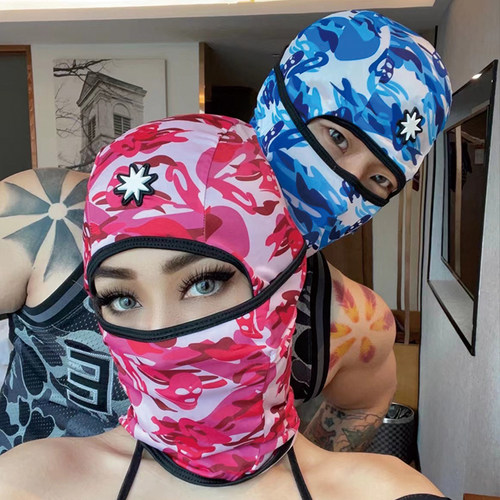 迷彩滑雪防风Drill骑行面罩