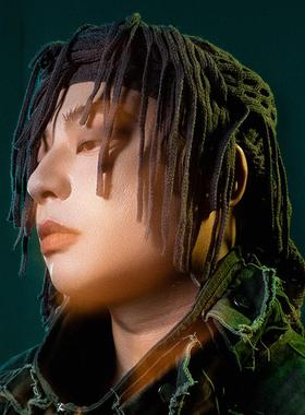 GTB/Ghettobro世纪末日废土Opium欧美风围巾头巾流苏披肩百搭情侣