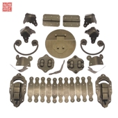 老香樟木箱子全樟木仿古六面独板字画收纳箱婚嫁古典铜配件锁扣牌