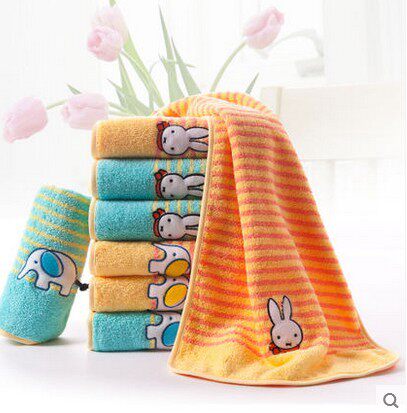 儿童毛巾金号mft1183/e1183h全棉纯棉中童巾宝宝毛巾幼儿园毛巾