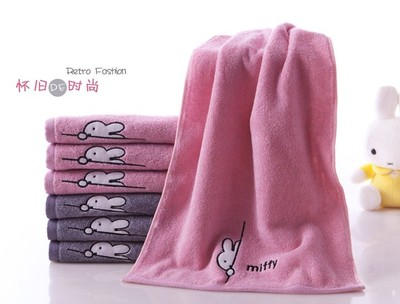 全棉吸水学生金号毛巾