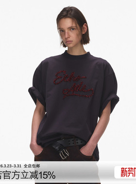 ECHOADE重塑松弛维度 宽松落肩版型中性设计圆领短袖T恤