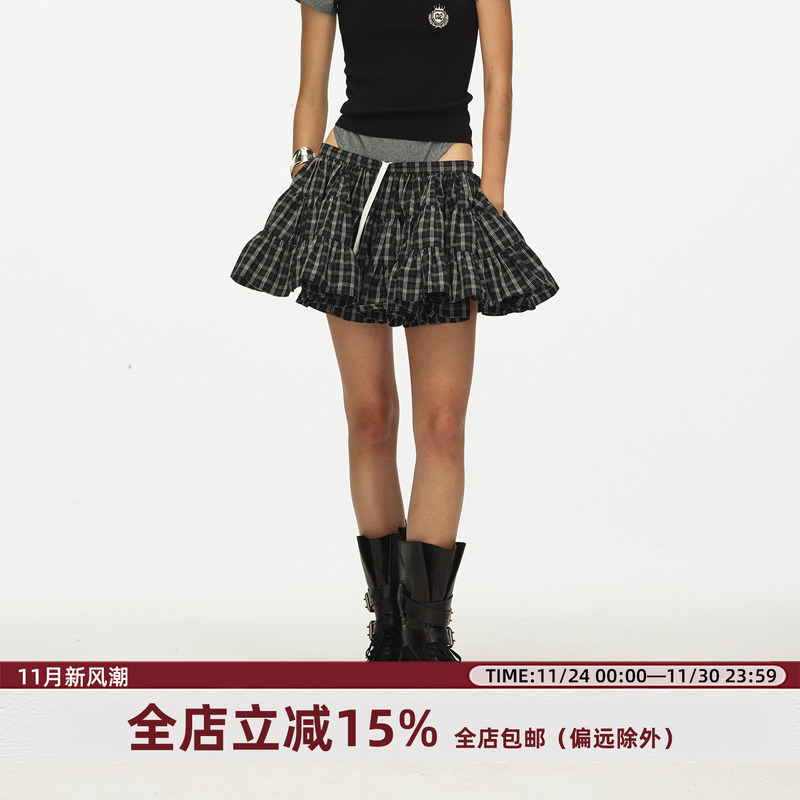 ECHOADE低腰迷你芭蕾蓬蓬裙