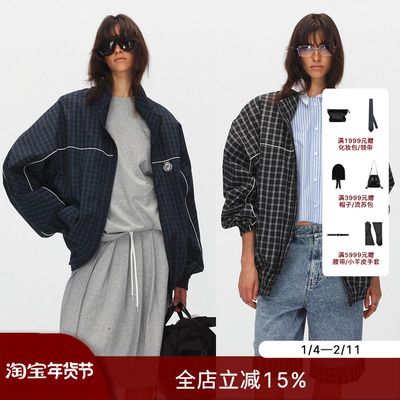 ECHOADE双头拉链轻便夹克外套