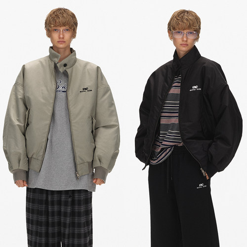 ECHOADE小立领大廓形棉服外套