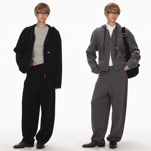 套装 轻盈无束绵羊毛连帽卫衣阔腿裤 之选 ECHOADE经典