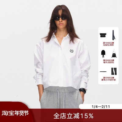 ECHOADE可拆卸下摆长袖衬衫