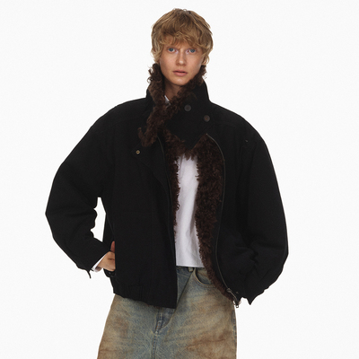 ECHOADE可立领造型廓形羽绒服