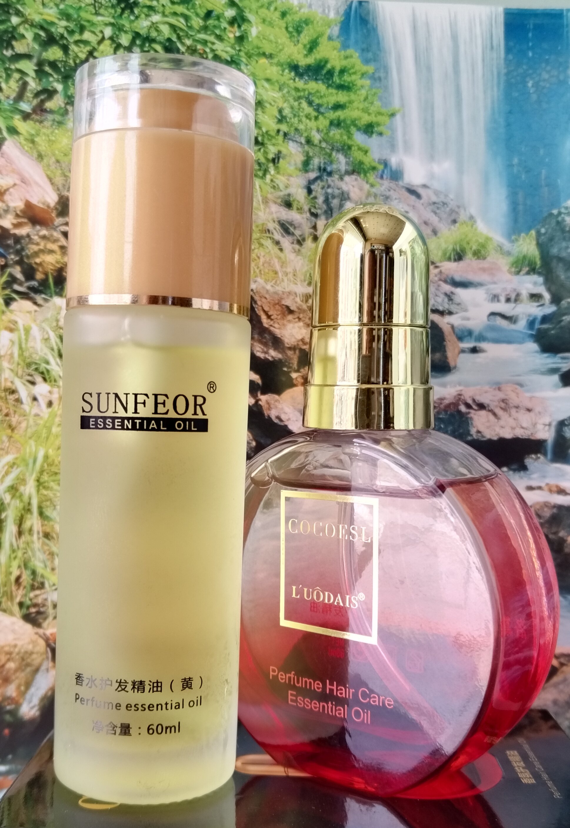 护发精油改善受损发质