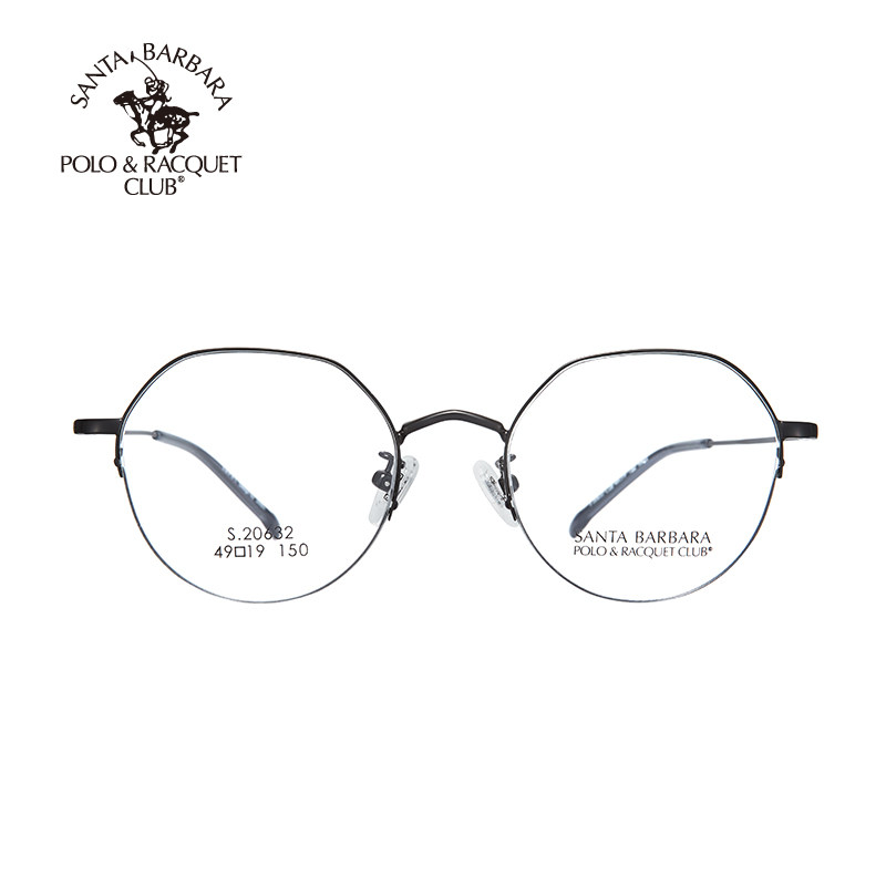 SBPRC圣大保罗近视框轻细眼镜架男女复古圆框半框镜架正品S.20632
