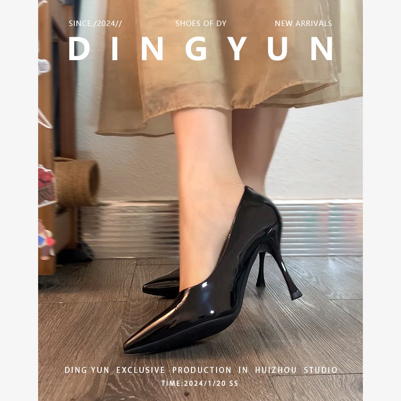 单鞋优雅职业通勤日常高跟鞋浅口