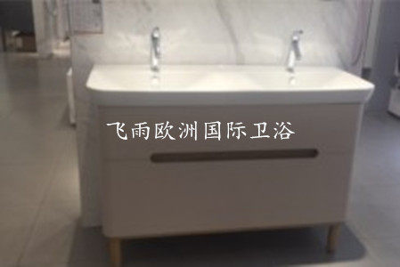 VitrA威达SENTO圣托系列盆柜浴室柜61185乳白色、61186黑灰色