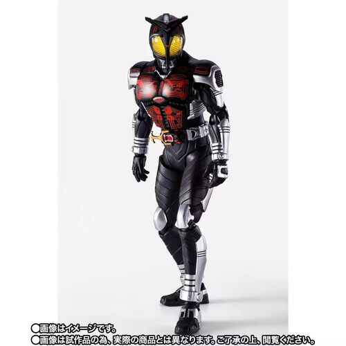 万代 SHF 真骨雕 假面骑士 黑甲斗 骑士形态 20th