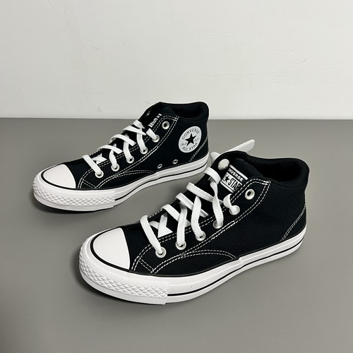 CONVERSE匡威莫尔登All Star中帮男女款帆布休闲板鞋黑色A00811C