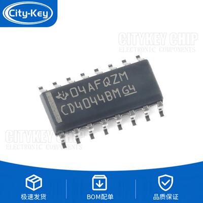 原装贴片CD4044BDRSOIC-16四