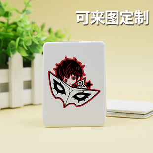 P5女神异闻录雨宫莲高卷杏佐仓双叶游戏动漫周边折叠小镜子化妆镜
