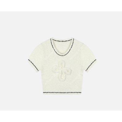 【奶油柏爵】文文私服 针织T恤预WWC6ZZS0209