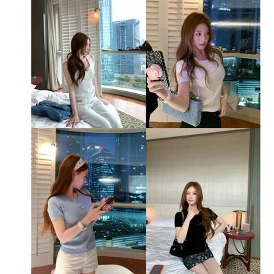 【山茶香】文文私服 上衣针织预WWC6SY0067