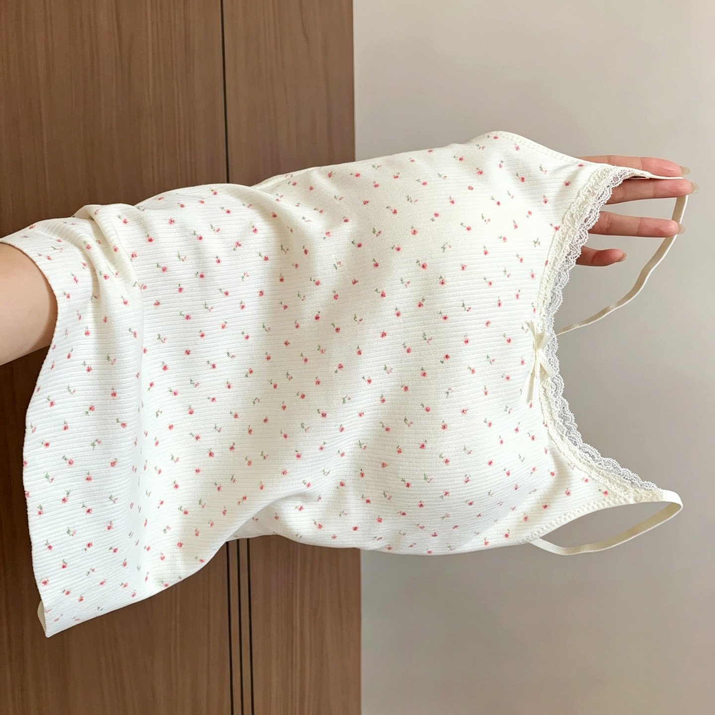 秋冬季保暖吊带女带胸垫免穿文胸一体内衣蕾丝边内搭背心打底上衣