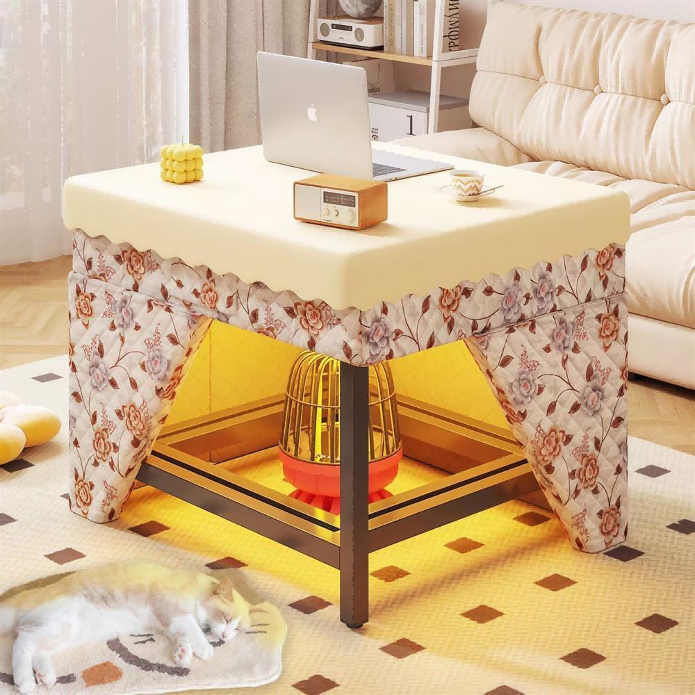 家用可折叠不锈钢烤火桌