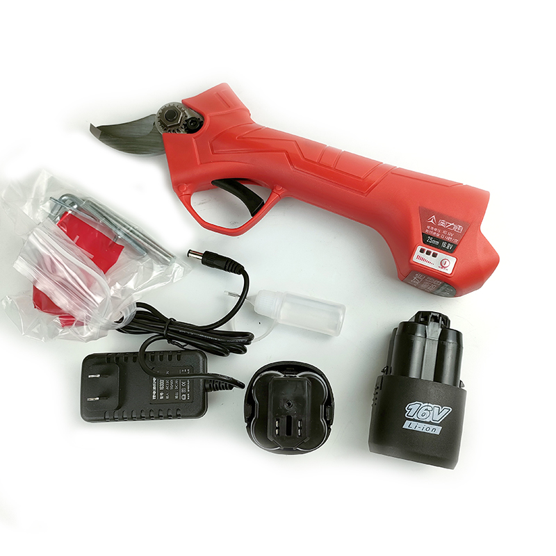 奥力通轻量化锂电修枝剪