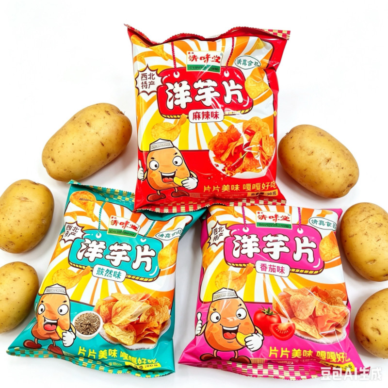 清真洋芋片清味堂土豆片大袋香脆薯片甘肃兰州零食推荐
