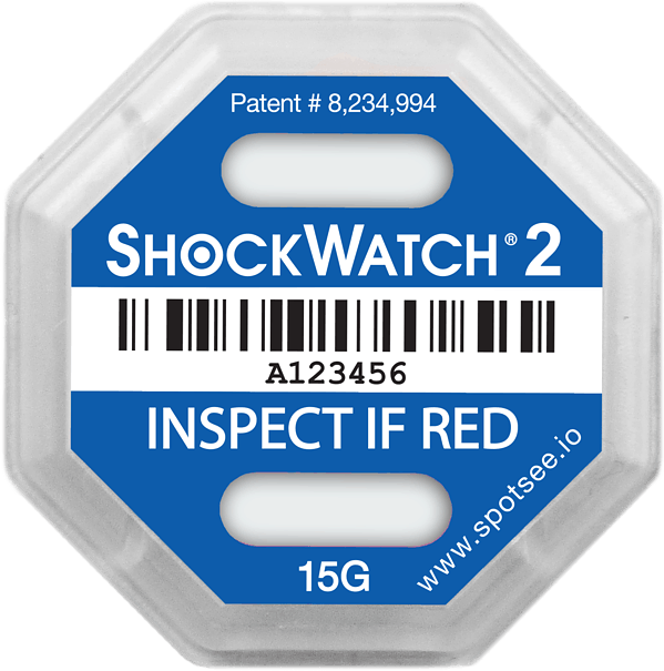 ShockWatch 2 5G防震动标签 医疗器械物流运输 精密仪器 空运检测