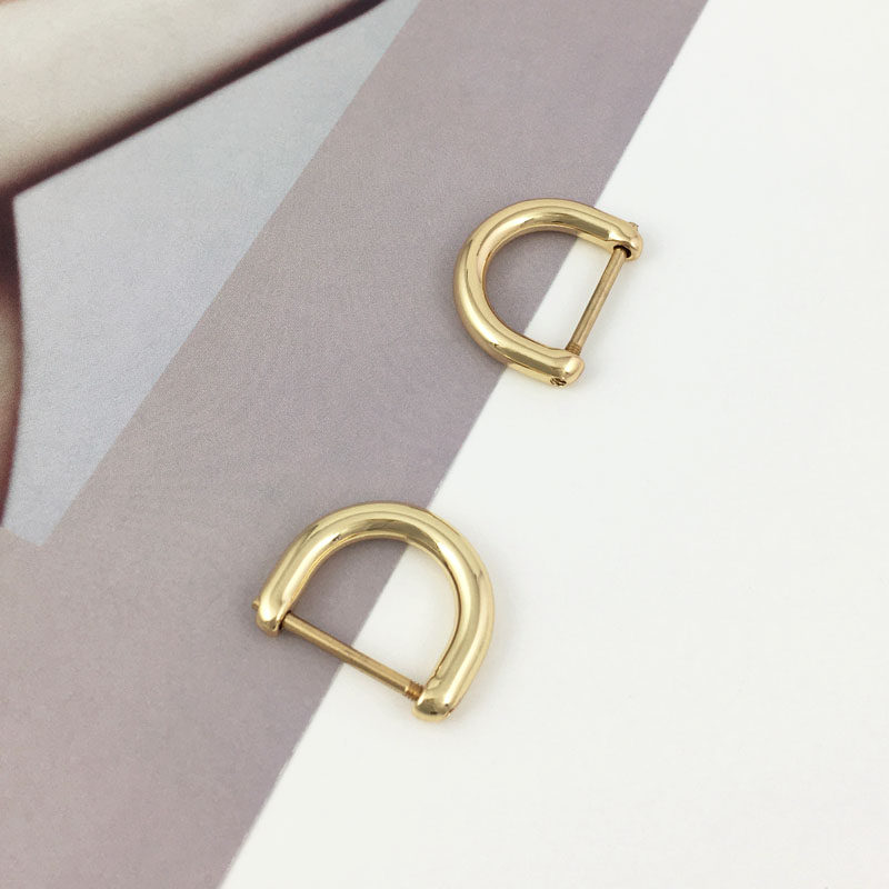 包包配件可拆卸螺丝d形马蹄扣改造修复斜挎包环扣diy金属五金扣