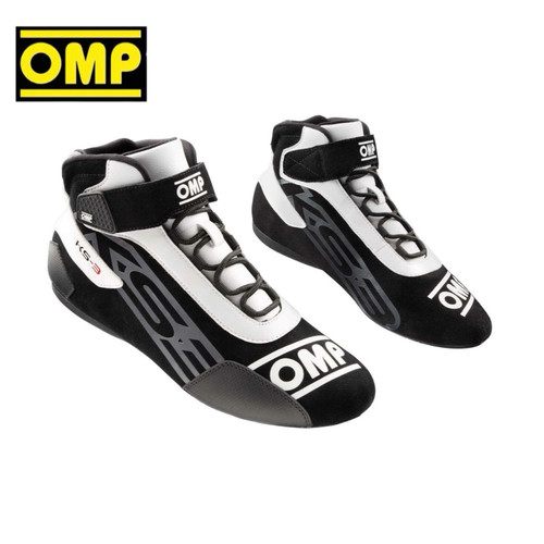 OMP KS-3专业赛车鞋男女高帮卡丁车鞋休闲赛道耐磨防滑运动训练鞋
