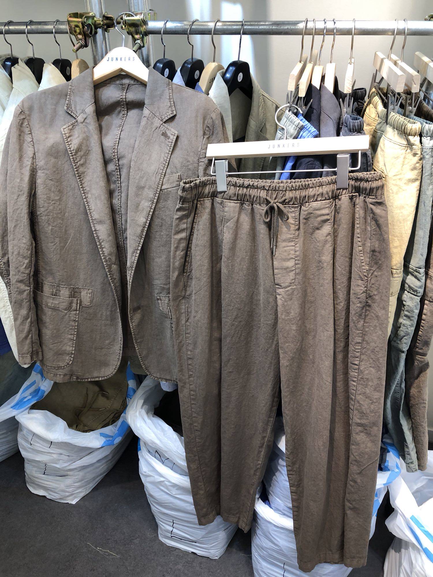 the republic of korea Agency purchase Dongdaemun men's wear new pattern 19 Spring and summer American style Retro work clothes Flax man 's suit suitin the Men's clothing, Suits  category - from Buy2taobao.com to provide professional Taobao agent buy service