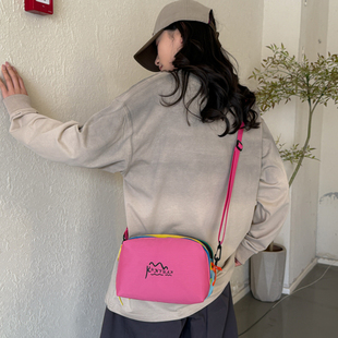 多巴胺化妆包洗漱包单肩包斜挎包包防泼水休闲户外运动包包高颜值