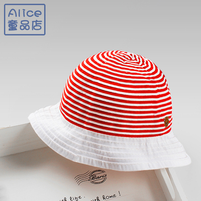 婴儿防晒遮阳帽儿童太阳帽透气薄