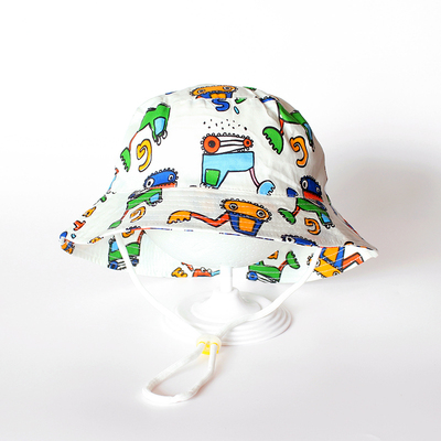 儿童防晒遮阳帽子男童汽车渔夫帽