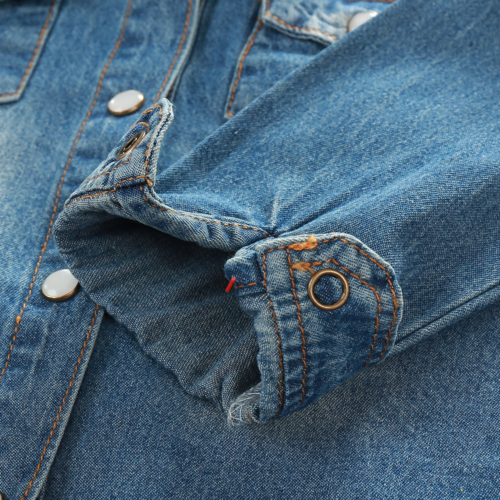 Chemise garcon à manche longue - Ref 2076884 Image 5